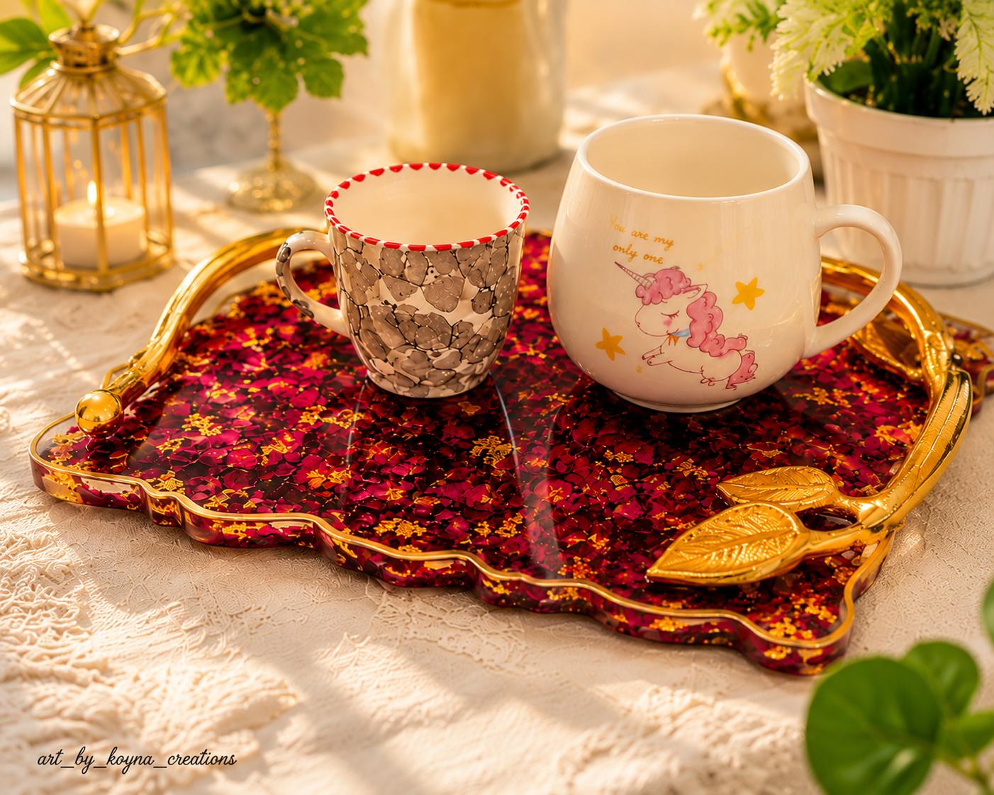Tray & Coaster